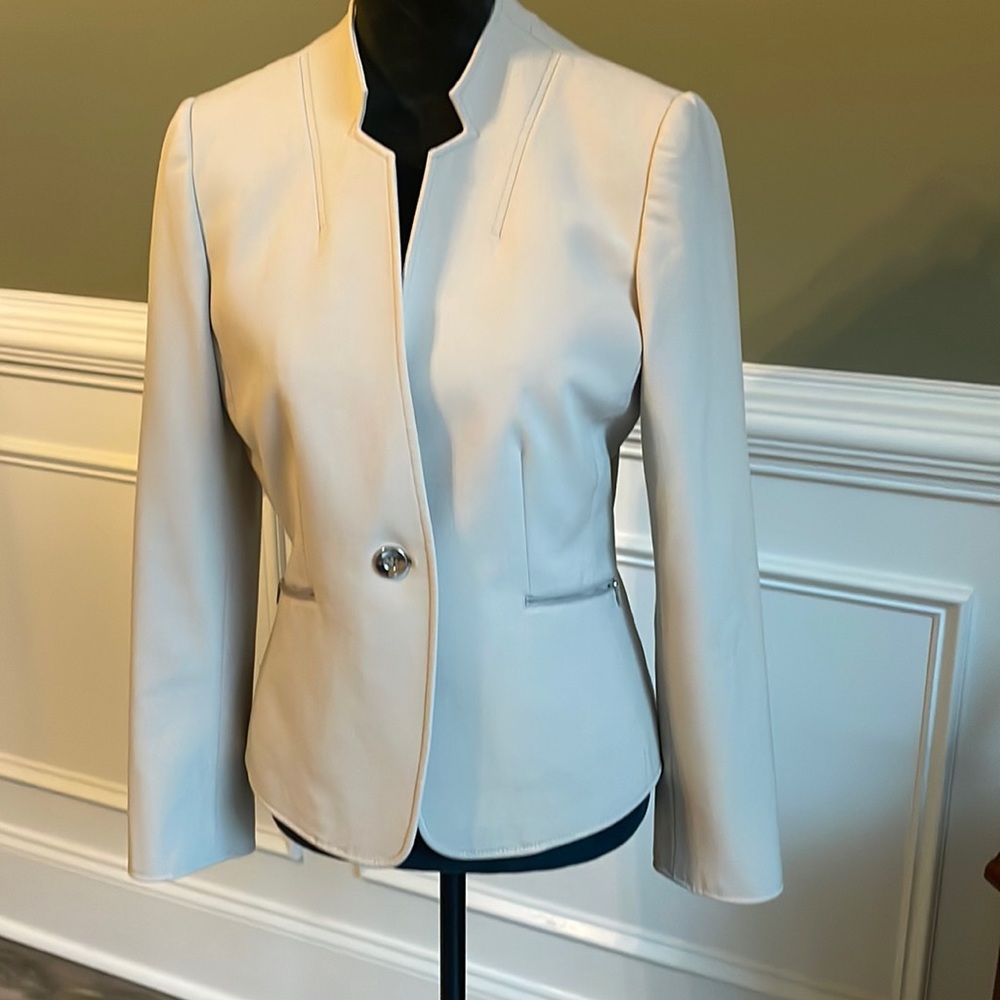 Cream, Tahari blazer